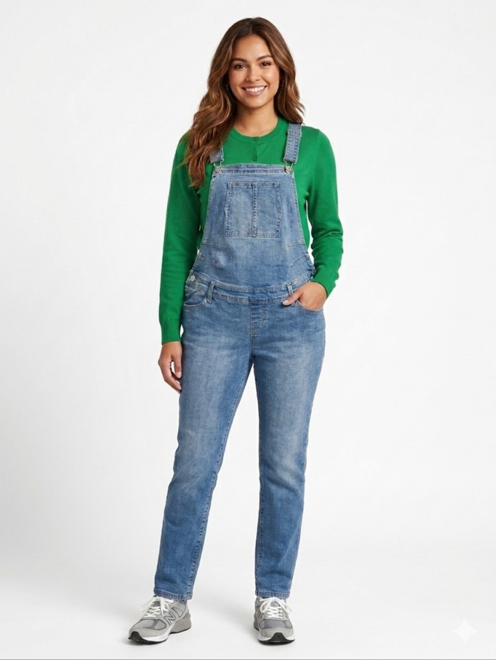 Savi Parker Womens jumpsuit  Maternity Denim Overalls – Size S